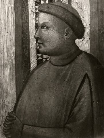 Kunsthistorisches Institut Florenz — Giotto di Bondone - bottega - sec. XIV - Chierico — particolare